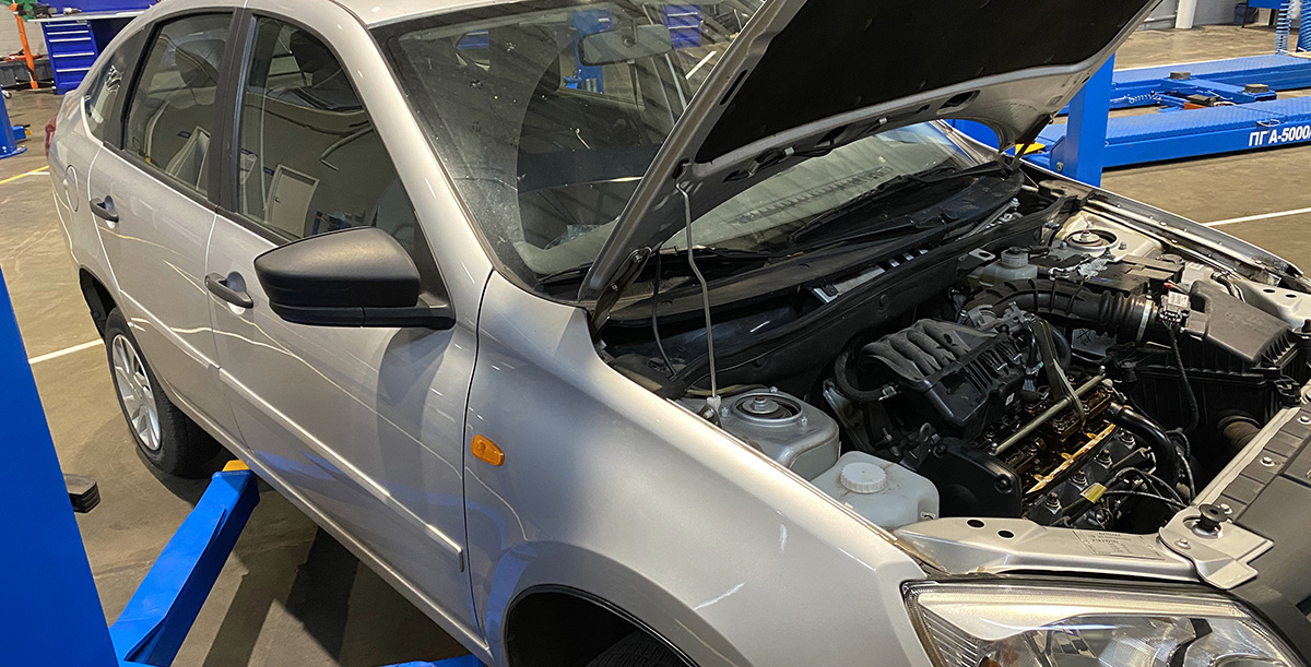 Lada GRANTA - Регулировка клапанов