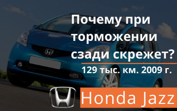 Ремонт тормозной системы Honda Jazz